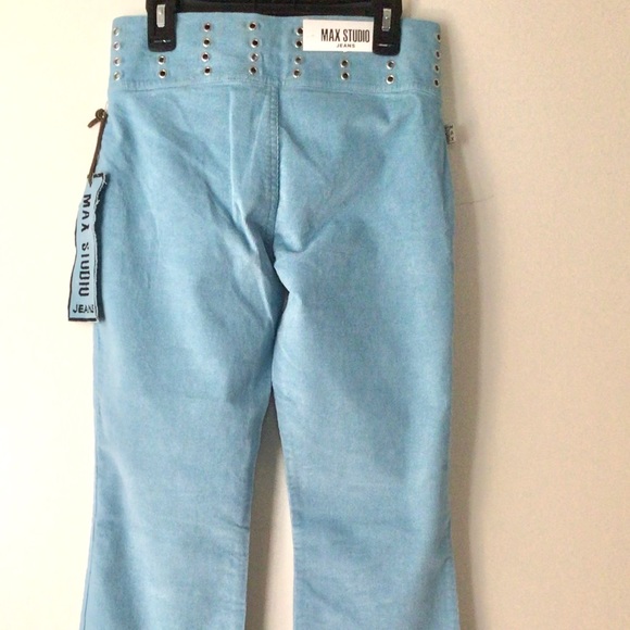 Vintage Max Studio Belted Corduroy Jeans - Picture 2 of 9